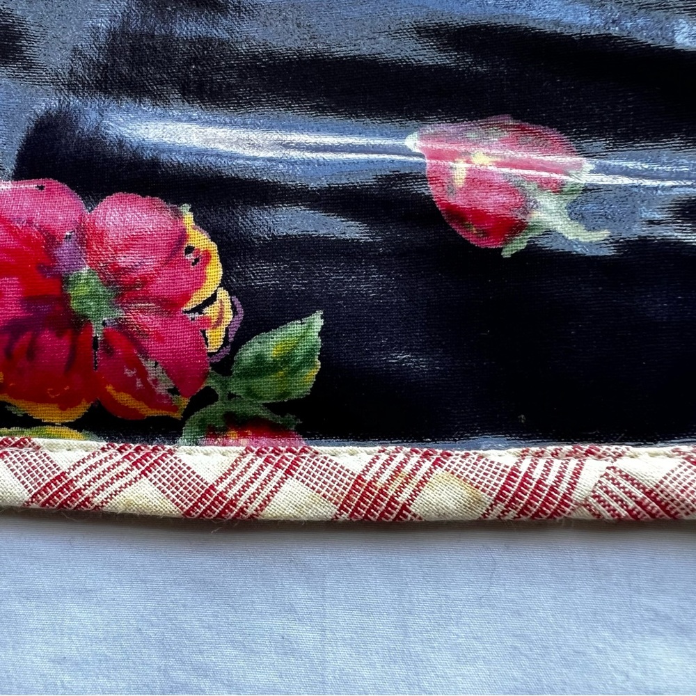 4PC April Cornell Home Collection Strawberry Oil PM Rose Floral Placemat SET - Picture 15 of 16